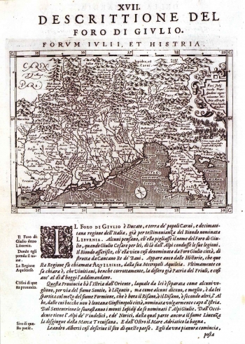 MAGINI, GIOVANNI ANTONIO: MAP OF FRIULI AND ISTRIA